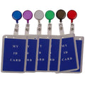 Clip-on Plastic Retractable Badge Holder