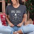 Omg Chill Funny Snowman Graphic Tee *Unisex Fit*