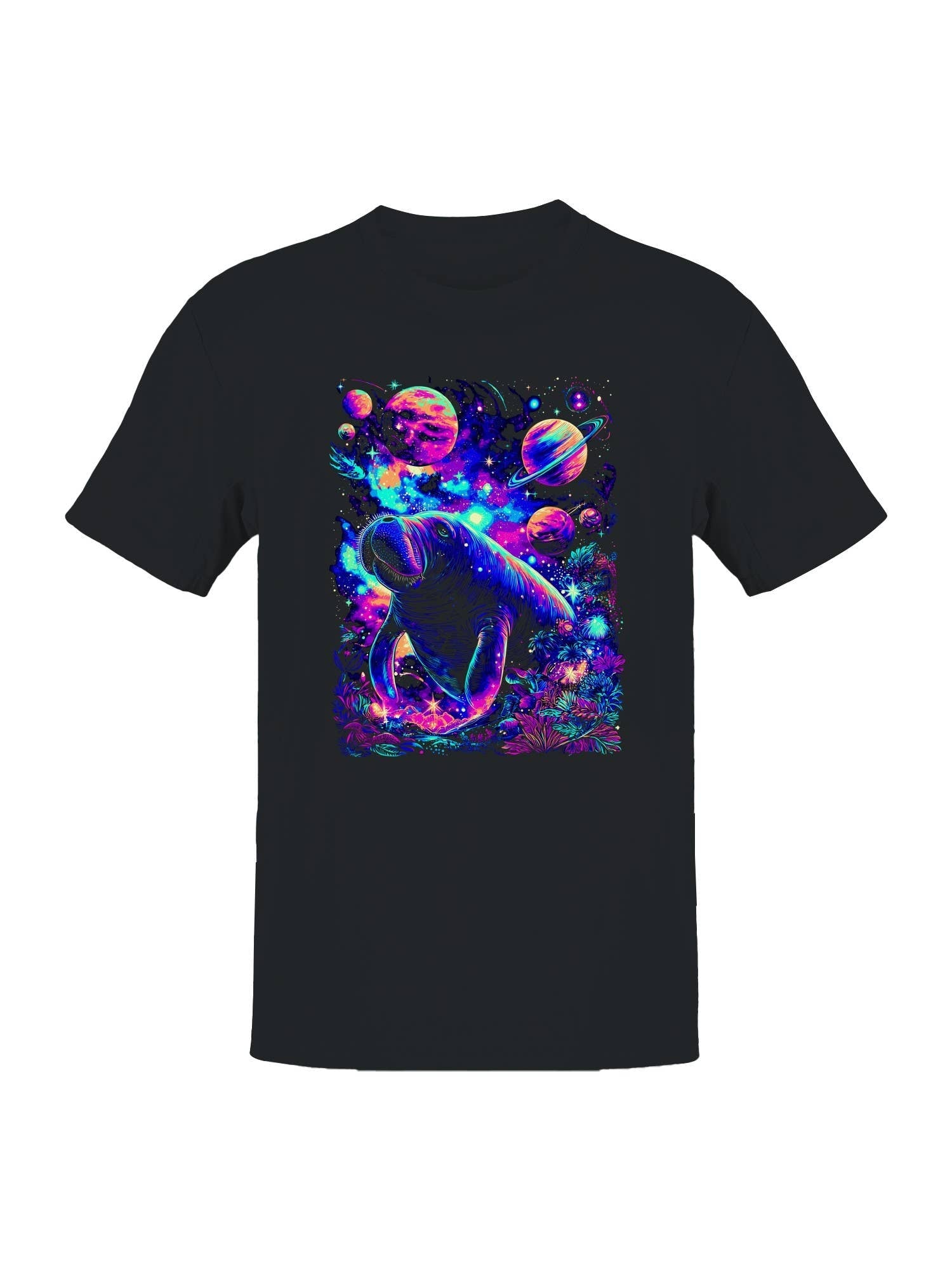 Cosmic Manatee Adventure Men's T-Shirt