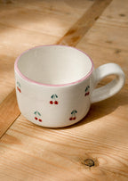 Cherries Cappuccino Mug
