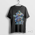 Officials The Werewolf Aidan Hutchinson 97 Detroit Lions Vs Atlanta Falcons Football Premium T Shirts