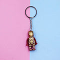 Iron Man the Blocks Keyring Keyclain