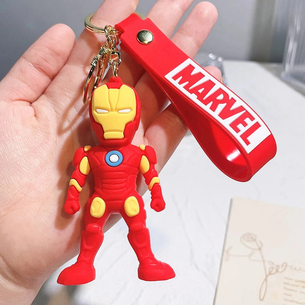 'Iron Man' Keyring Rubber Keychain
