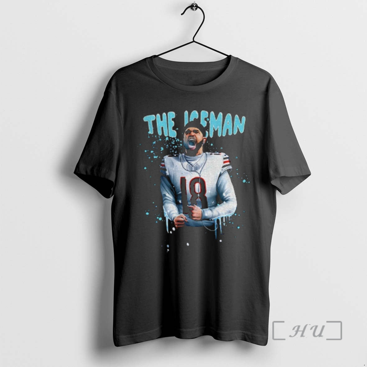Trending Caleb Williams The Iceman Scream Chicago Bears Football 2025 Winter Premium T Shirts Sweater