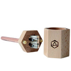 Wooden Dual Pencil Sharpener