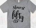Almost Fifty Af - Cute Funny Fifty Birthday Fun Gift T-Shirt