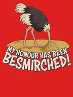 Office Life - Head in the sand - My honour has been besmirched! by Scott Black Unisex T-shirt, Sweatshirt, Hoodie, Long Sleeve Tee