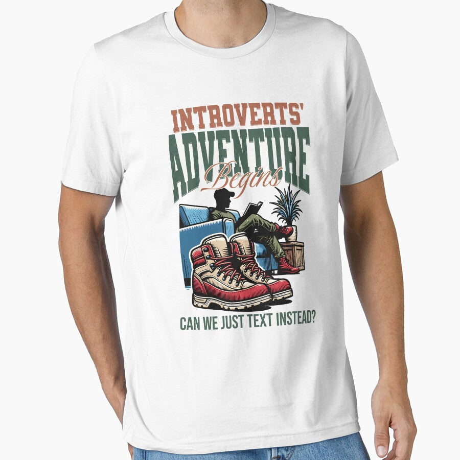 Introvert Adventure by RockBeeDesigns Unisex T-shirt, Sweatshirt, Hoodie, Long Sleeve Tee