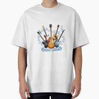 Funny Guitar For Men Women Guitarist Guitar Player Tee Music Lover Guitar Gift Idea by Md Rasheduz zaman